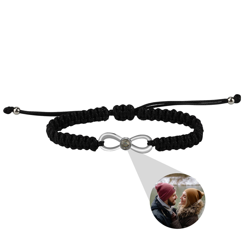Lnfinite Cycle of Customizable Photos Bracelet Custom Projection Bracelets - MERGE.DAY.1.FREESTYLE