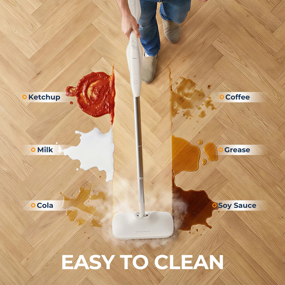 Multi-Purpose Steam Mop Cleaner, High Flow Steamer Cleaning Machine, Portable Handheld Steam Cleaner for Floor Window Tile Grout - MERGE.DAY.1.FREESTYLE