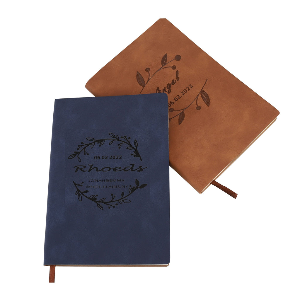 Customized DIY Leather Notebooks Soft Cover Business A5 Journals - MERGE.DAY.1.FREESTYLE