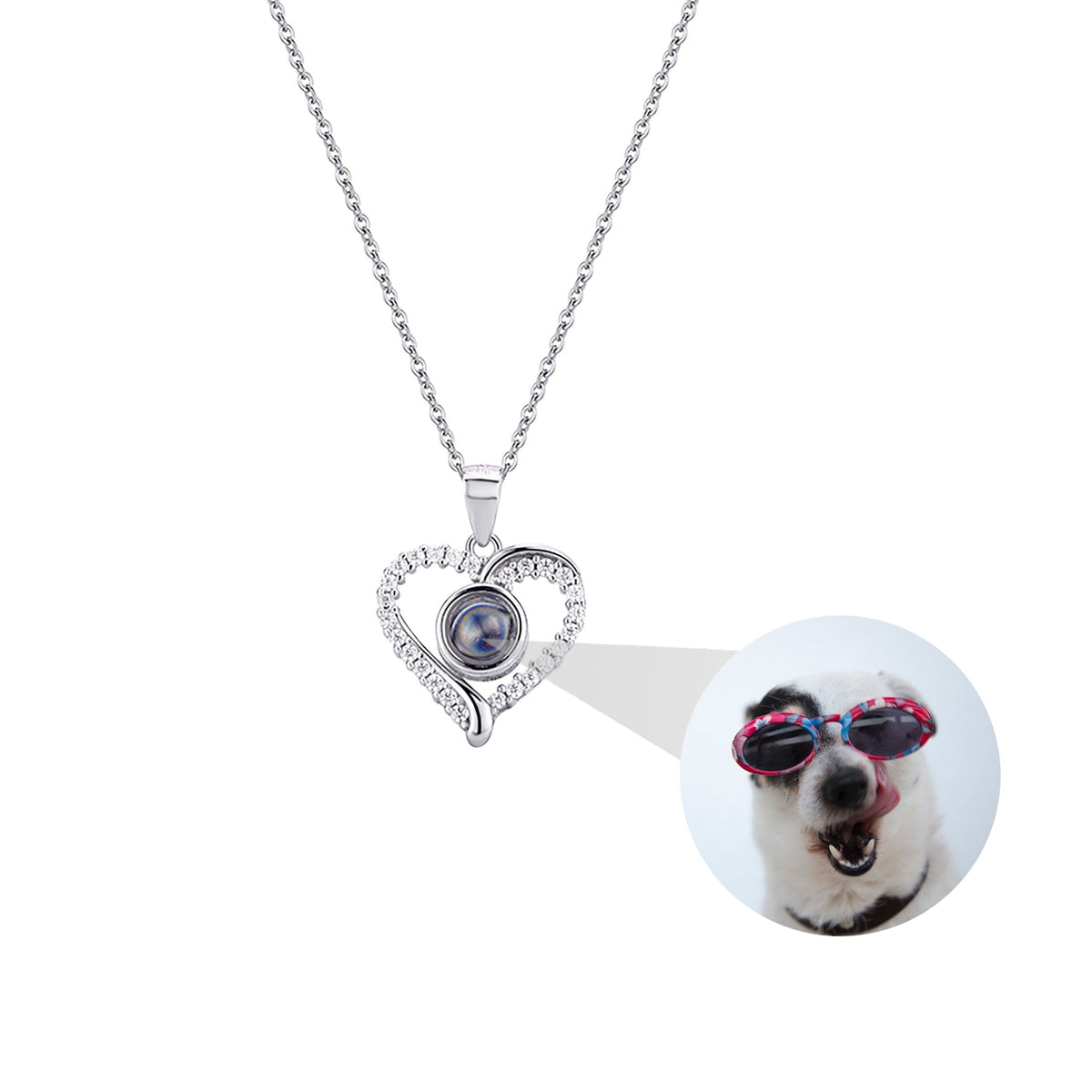 Photo Projection Necklace Pendant Jewelry for Lover Girlfriend 2022 - MERGE.DAY.1.FREESTYLE