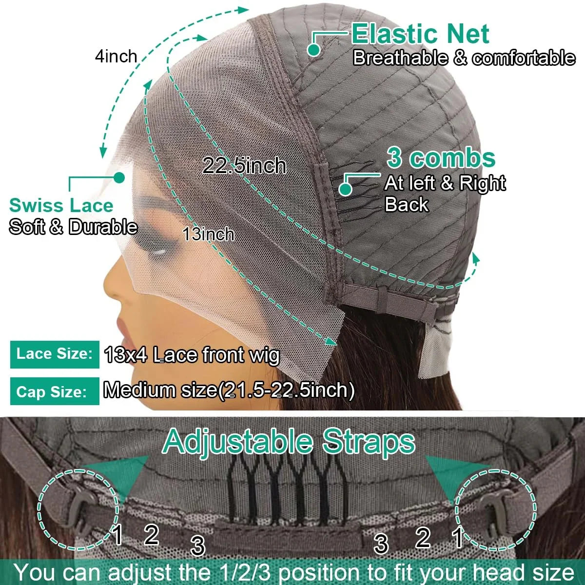 13X4 Lace Front Wig Brazilian Human Hair Finger Wave Short Pixie Cut Wig for Women 180% Density - MERGE.DAY.1.FREESTYLE