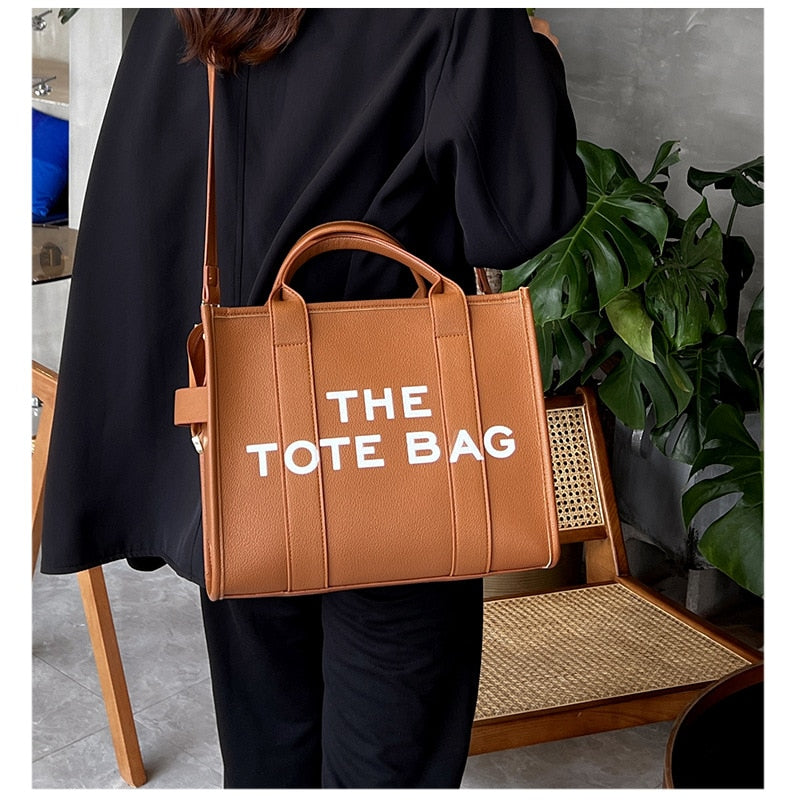The Traveler Tote bag For Female Handbag Crossbody Leisure Large Bag PU - MERGE.DAY.1.FREESTYLE