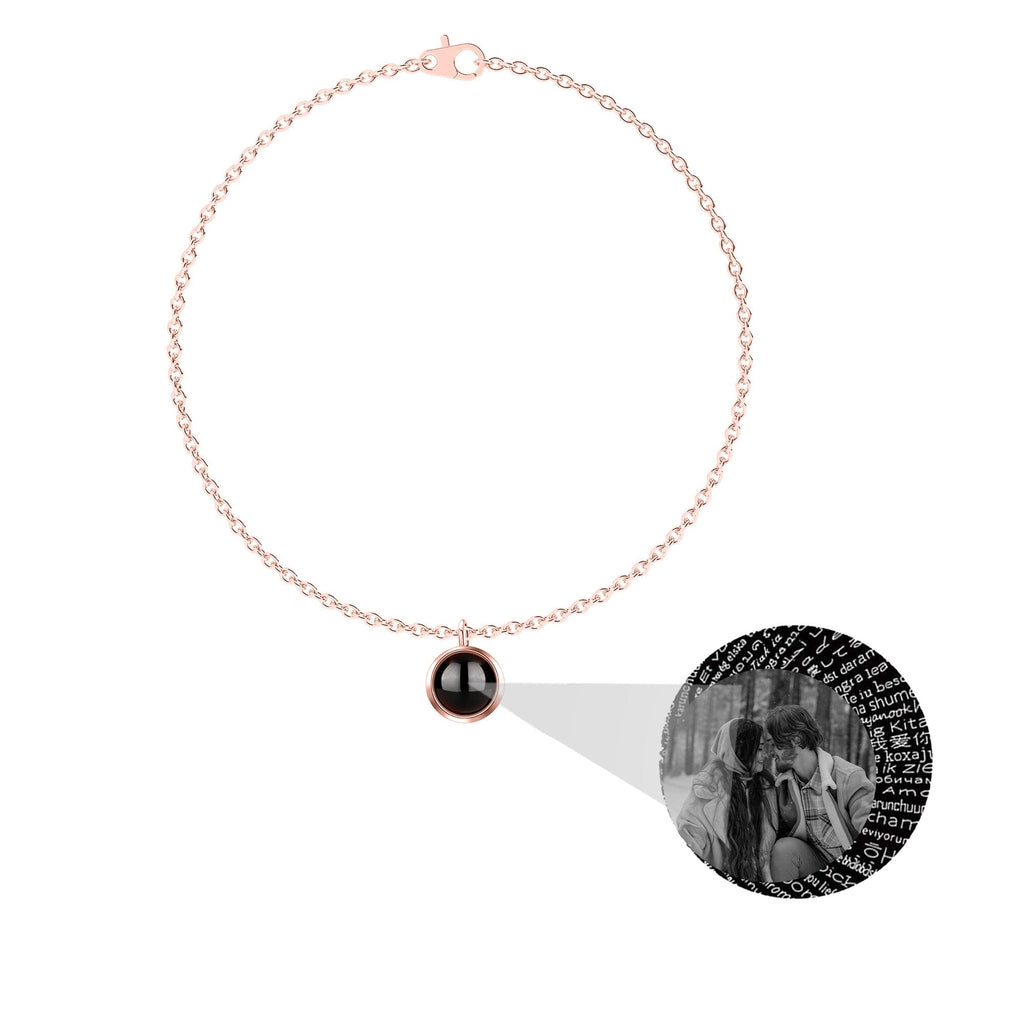 Custom Personalized Photo 100 Languages I Love You Projection Bracelet - MERGE.DAY.1.FREESTYLE