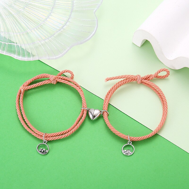 Magnet Paired Couple Bracelet For Lovers Distance Bracelet For Women Men - MERGE.DAY.1.FREESTYLE