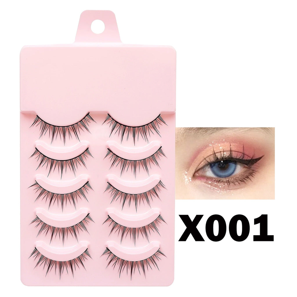 Manga Lashes Soft Natural Eyelashes Thick False Eyelashes - MERGE.DAY.1.FREESTYLE