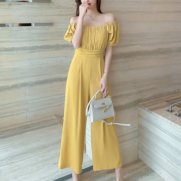 2022 Women's Jumpsuit Rompers Long Wide Leg Sexy Pants for Women Summer - MERGE.DAY.1.FREESTYLE