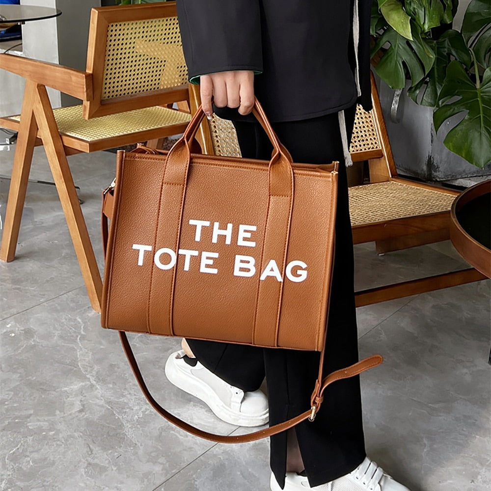 The Traveler Tote bag For Female Handbag Crossbody Leisure Large Bag PU - MERGE.DAY.1.FREESTYLE