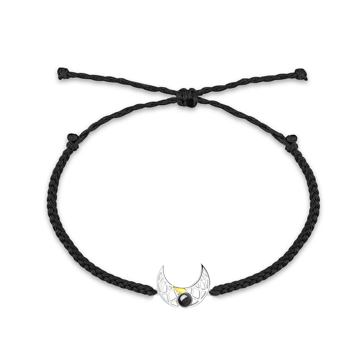 Customizable Photo Sun Moon Bracelet Stainless Steel Couple Bracelet - MERGE.DAY.1.FREESTYLE