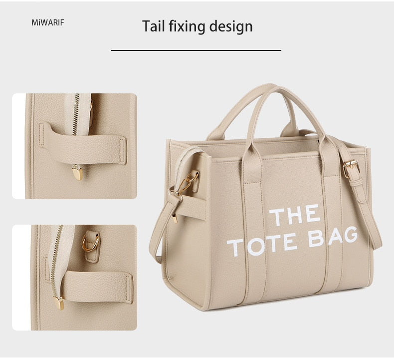 The Traveler Tote bag For Female Handbag Crossbody Leisure Large Bag PU - MERGE.DAY.1.FREESTYLE