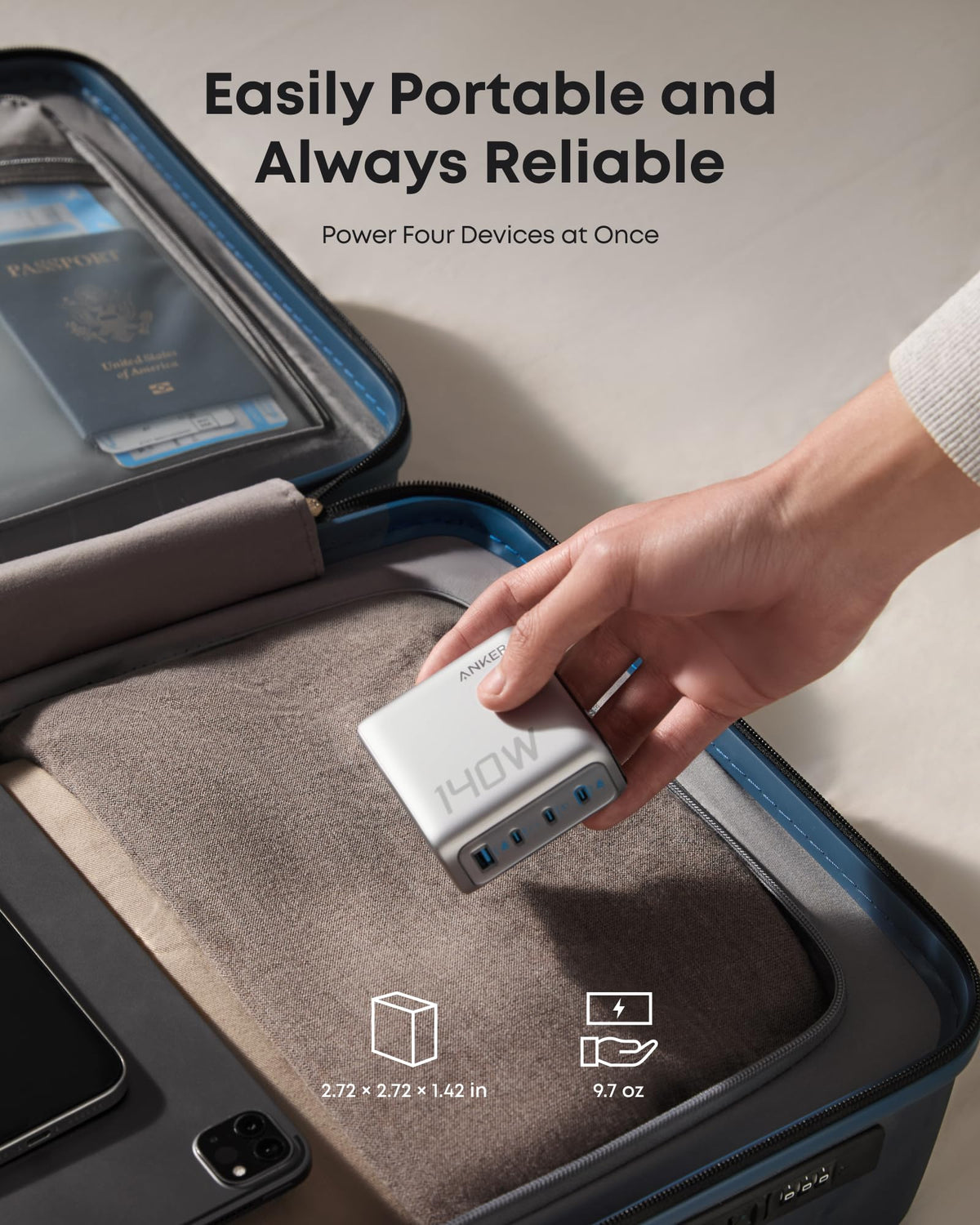 Anker Laptop Power Bank (25K, 165W, Built-In and Retractable Cables) - MERGE.DAY.1.FREESTYLE