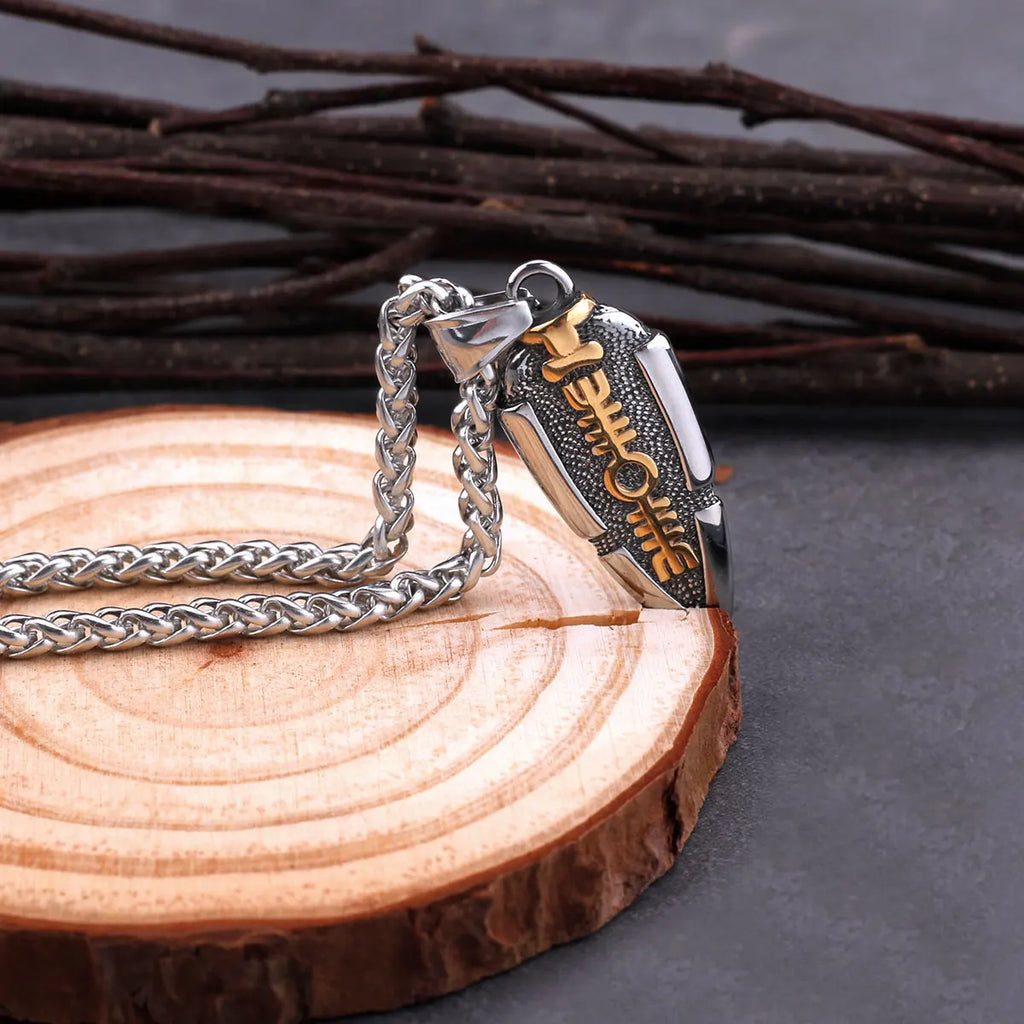 Spear Odin Valknut Gungnir Pendant Necklace - MERGE.DAY.1.FREESTYLE