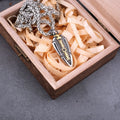 Spear Odin Valknut Gungnir Pendant Necklace - MERGE.DAY.1.FREESTYLE