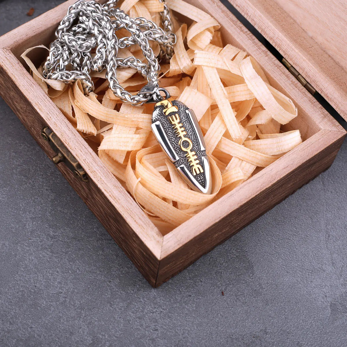 Spear Odin Valknut Gungnir Pendant Necklace - MERGE.DAY.1.FREESTYLE