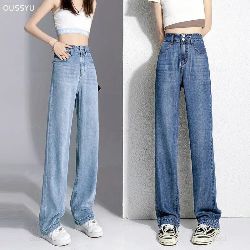 High Street Mopping Trousers Loose Straight Pants - MERGE.DAY.1.FREESTYLE
