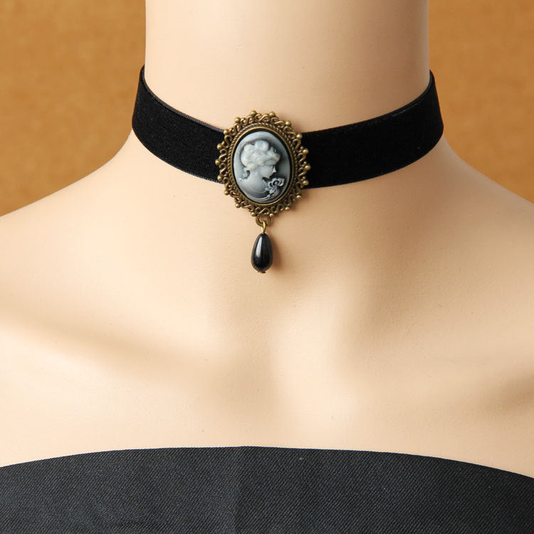 New Punk Gothic PU Leather Choker Chain Heart Buckle Collar Necklace - MERGE.DAY.1.FREESTYLE