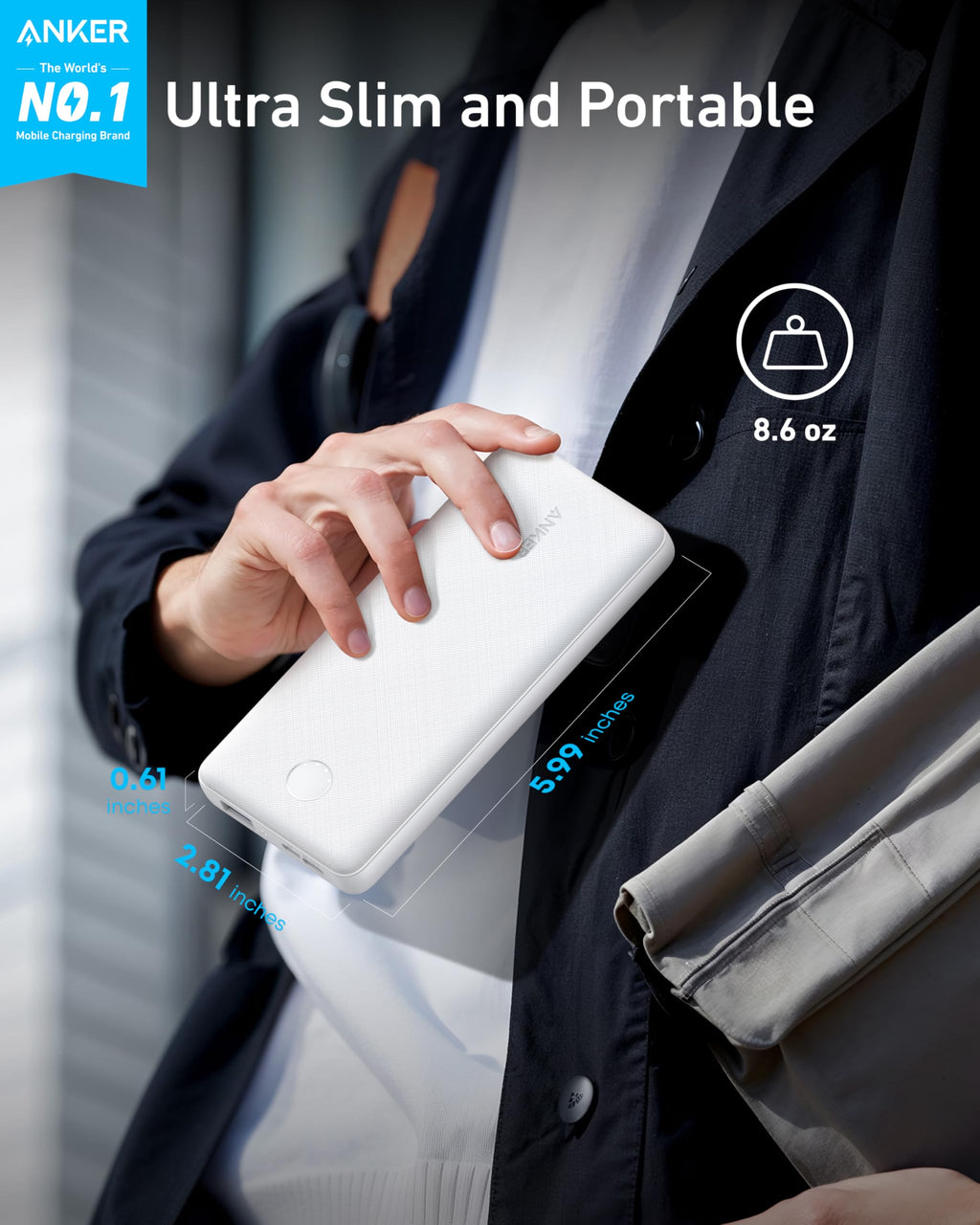 Anker <b>313</b> Power Bank (PowerCore 10K) - MERGE.DAY.1.FREESTYLE