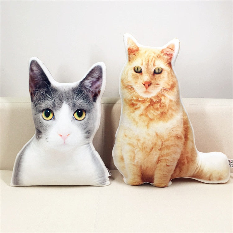 Photo customization DIY cushions Creative gift dogs pillow Plush Toys Dolls Stuffed Animal cushion Sofa Car Decorative - MERGE.DAY.1.FREESTYLE