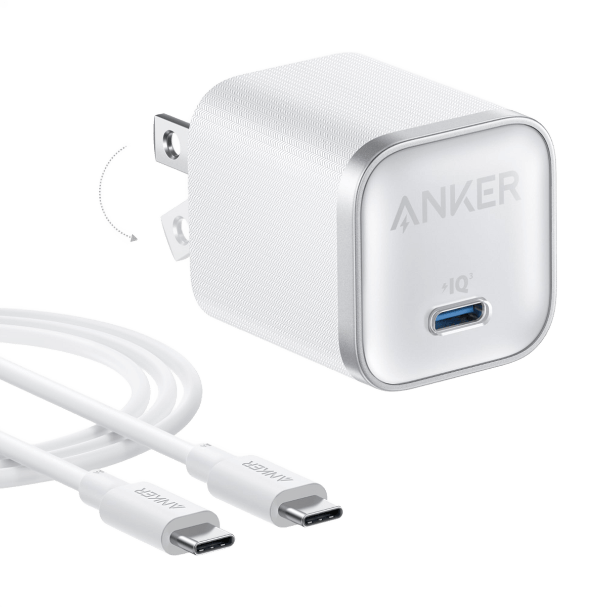 Anker Nano Charger (45W) with USB-C to USB-C Cable - MERGE.DAY.1.FREESTYLE