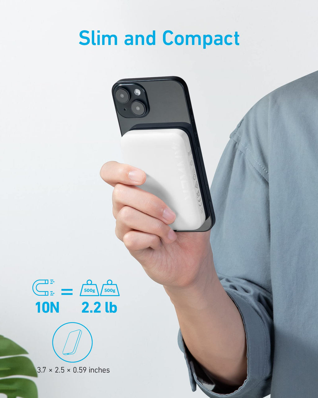 Anker <b>321</b> MagGo Battery (PowerCore Magnetic 5K) - MERGE.DAY.1.FREESTYLE