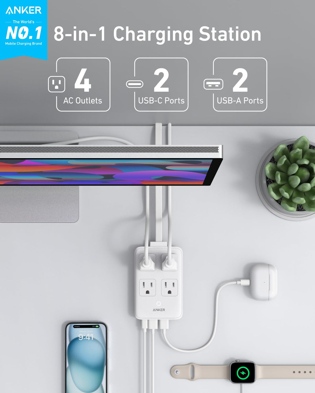 Anker Charging Station (8-in-1, 20W) - MERGE.DAY.1.FREESTYLE