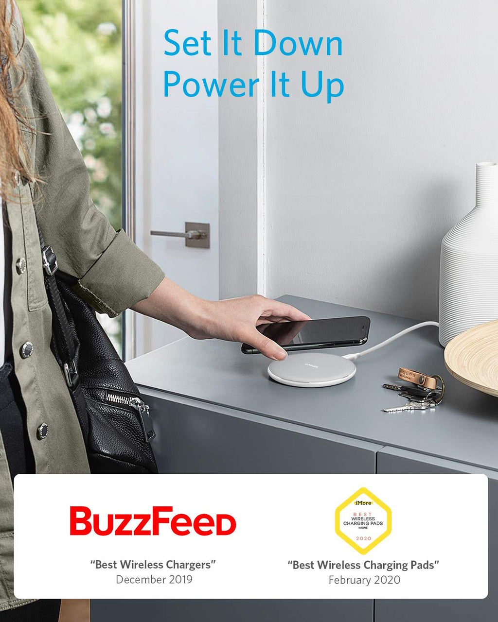 Anker <b>313</b> Wireless Charger (Pad) - MERGE.DAY.1.FREESTYLE