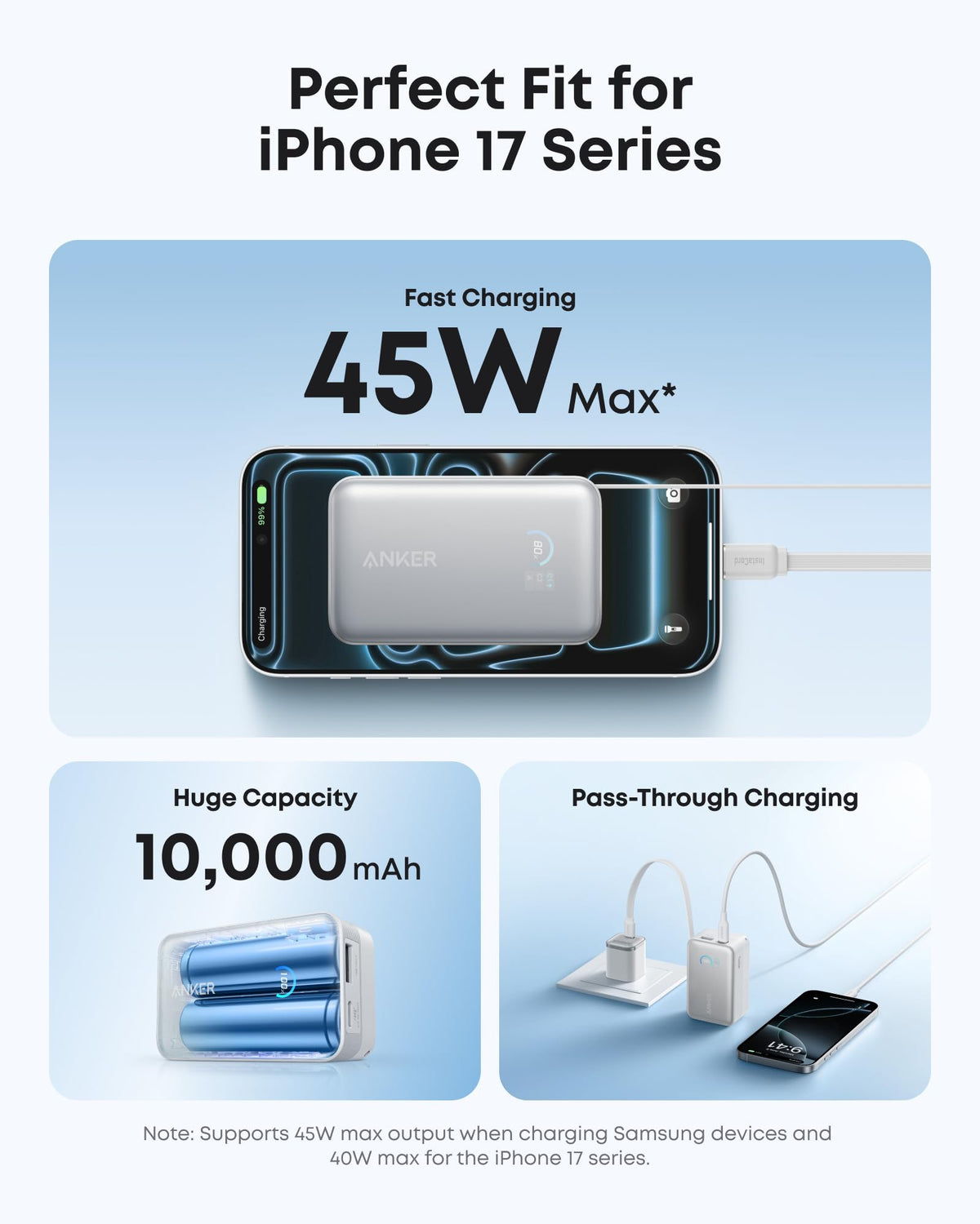 Anker Nano Power Bank (10K, 45W, Built-In Retractable USB-C Cable) - MERGE.DAY.1.FREESTYLE