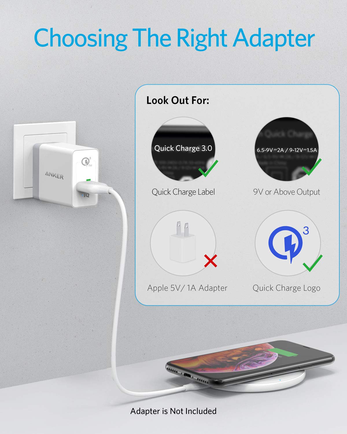 Anker <b>313</b> Wireless Charger (Pad) - MERGE.DAY.1.FREESTYLE