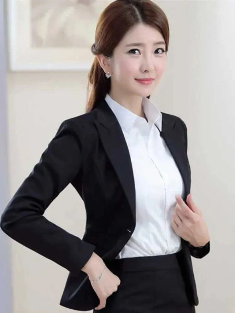 Polyester Cotton Shirts for Women Long Sleeve Blouse - MERGE.DAY.1.FREESTYLE