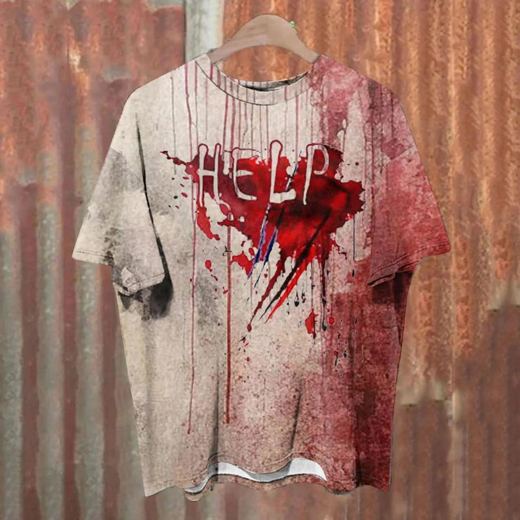2024 Halloween trendy men's short sleeves - MERGE.DAY.1.FREESTYLE