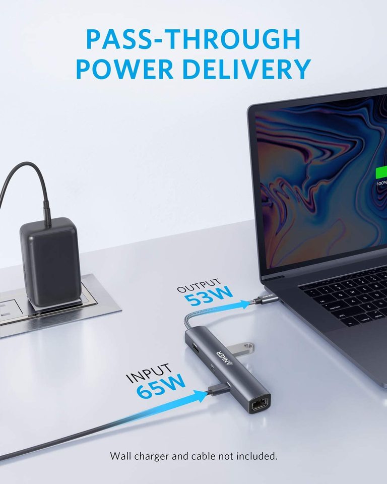 Anker <b>543</b> USB-C Hub (6-in-1, Slim) - MERGE.DAY.1.FREESTYLE