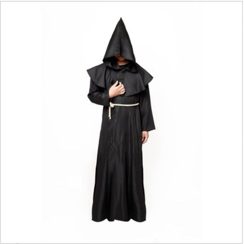 Halloween costume medieval monk cloak suit - MERGE.DAY.1.FREESTYLE