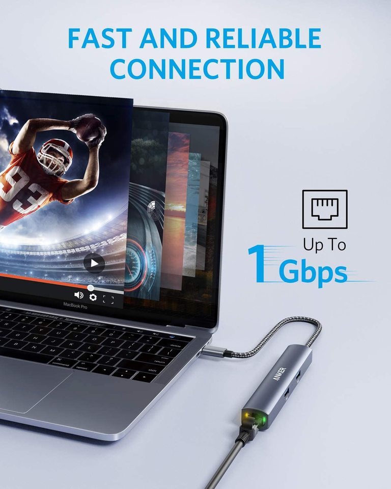 Anker <b>543</b> USB-C Hub (6-in-1, Slim) - MERGE.DAY.1.FREESTYLE