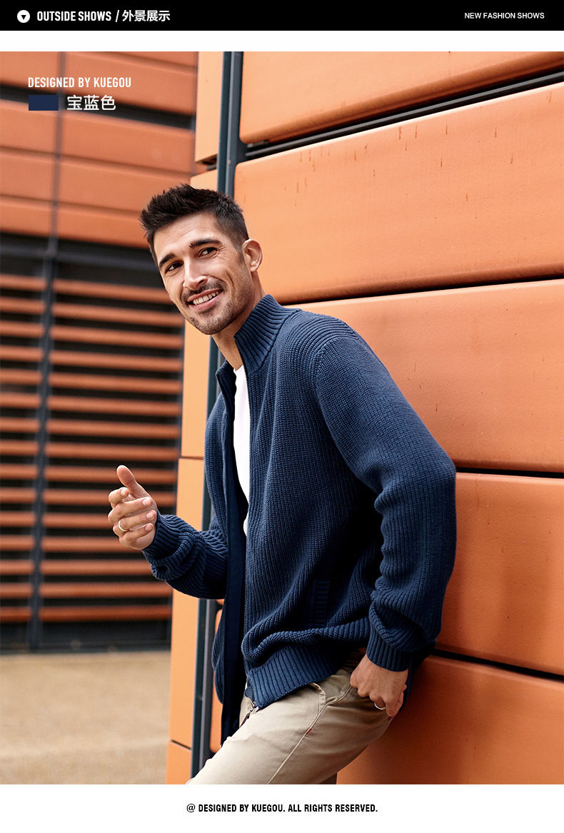 2024 half-high collar zipper sweater - MERGE.DAY.1.FREESTYLE