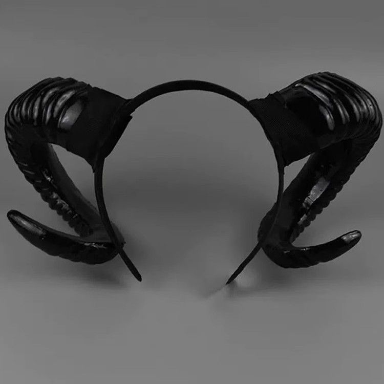 Halloween retro devil horn headdress - MERGE.DAY.1.FREESTYLE