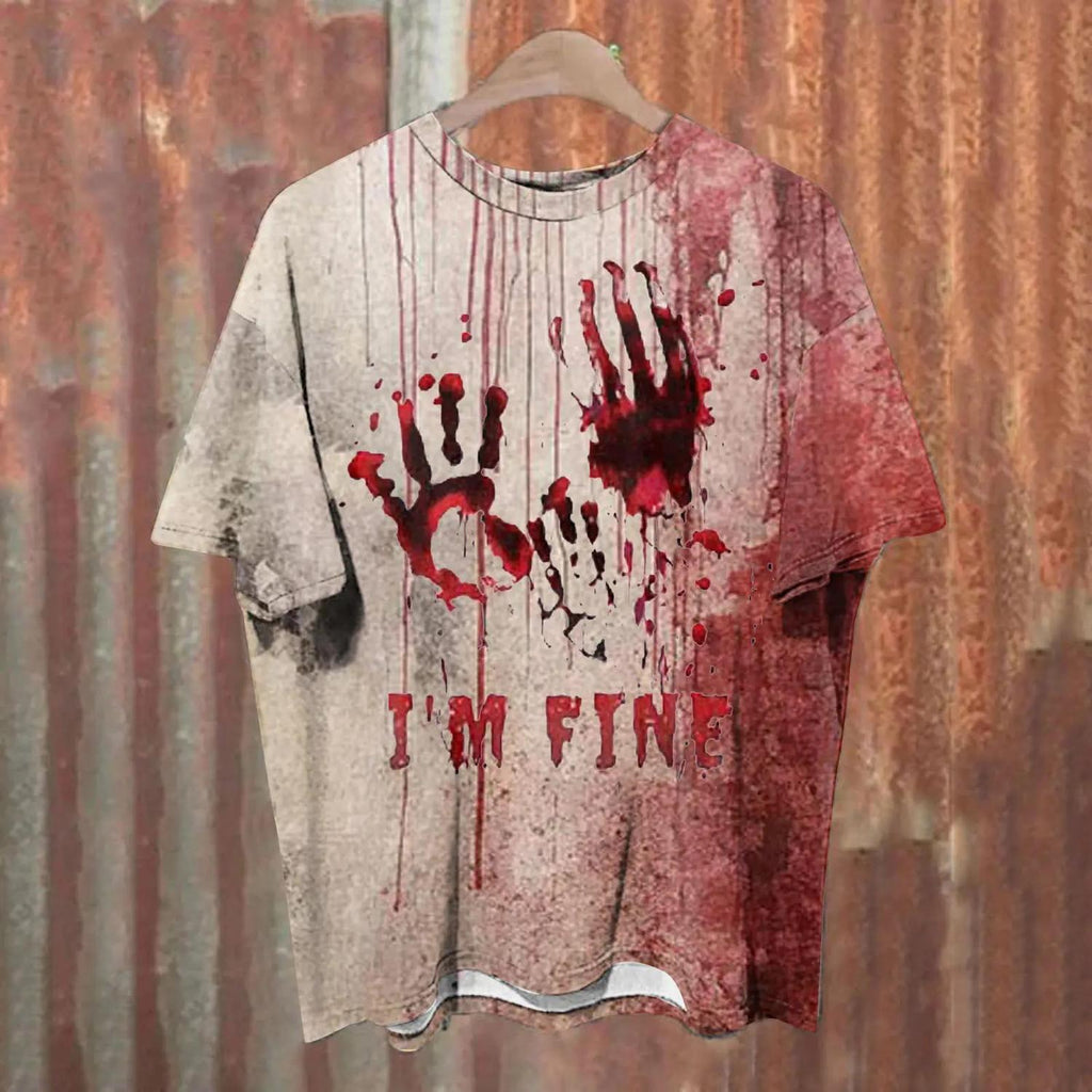 2024 Halloween trendy men's short sleeves - MERGE.DAY.1.FREESTYLE