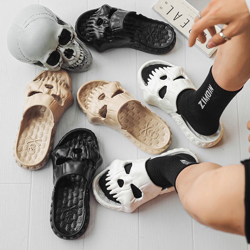 Halloween skull slippers - MERGE.DAY.1.FREESTYLE