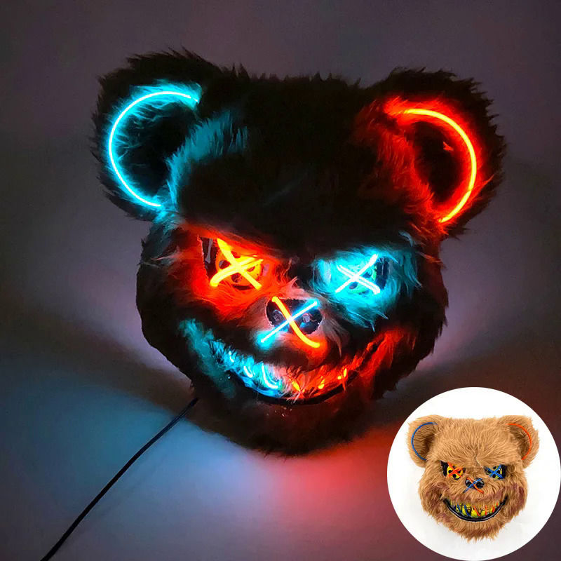 Halloween luminous bear mask - MERGE.DAY.1.FREESTYLE