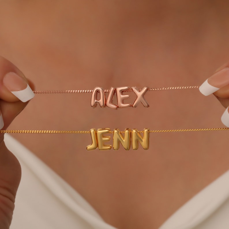 bubble name necklace - MERGE.DAY.1.FREESTYLE