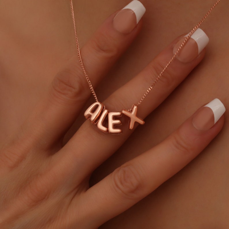 bubble name necklace - MERGE.DAY.1.FREESTYLE