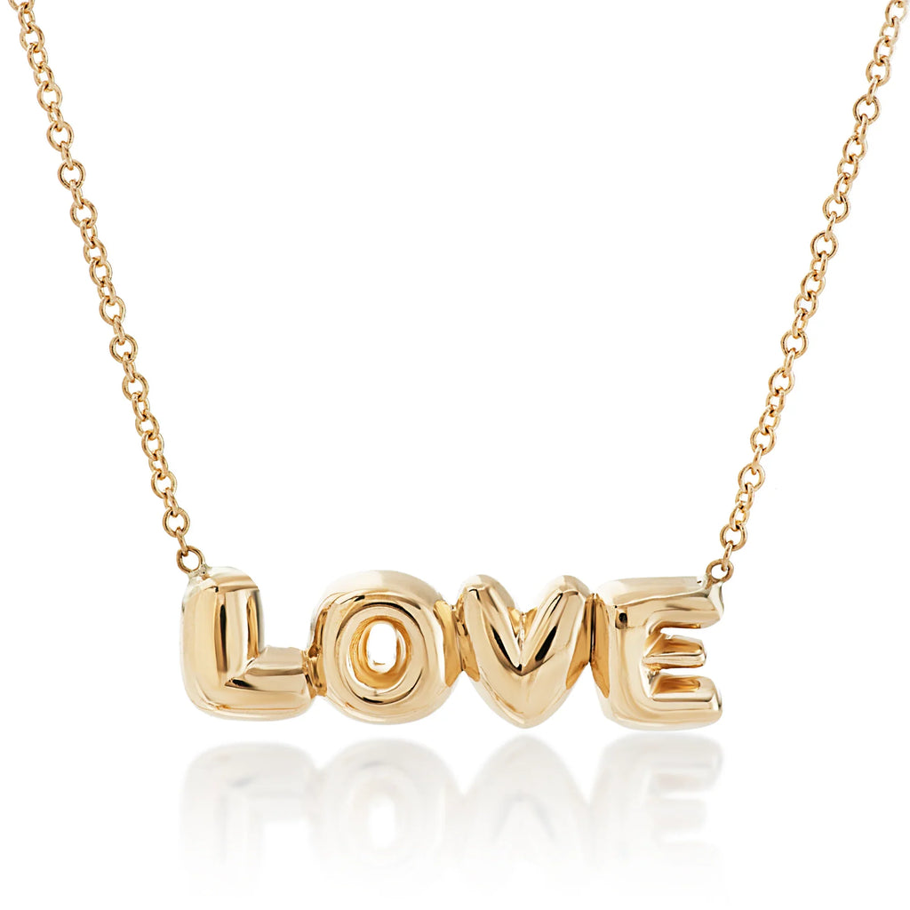 bubble letter name necklace - MERGE.DAY.1.FREESTYLE