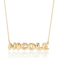 bubble letter name necklace - MERGE.DAY.1.FREESTYLE