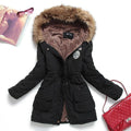Winter Jacket Women Thick Warm Hooded Parka Mujer Cotton Padded Coat - MERGE.DAY.1.FREESTYLE