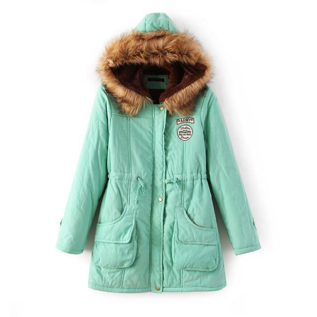 Winter Jacket Women Thick Warm Hooded Parka Mujer Cotton Padded Coat - MERGE.DAY.1.FREESTYLE