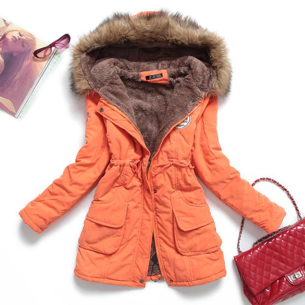 Winter Jacket Women Thick Warm Hooded Parka Mujer Cotton Padded Coat - MERGE.DAY.1.FREESTYLE