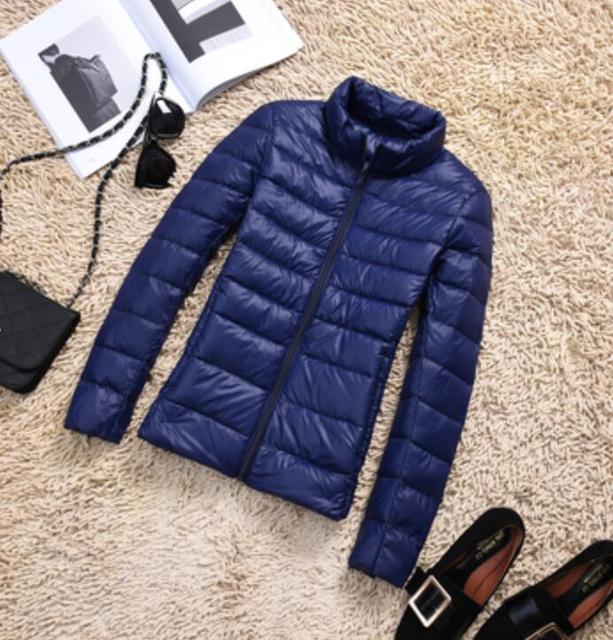 90% Ultra light duck down jackets women 2021 new Hooded winter coat - MERGE.DAY.1.FREESTYLE