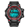 Men Sport Watch High-end Silicone Strap Military Wrist Watch Calendar Waterproof Digital Watch - MERGE.DAY.1.FREESTYLE