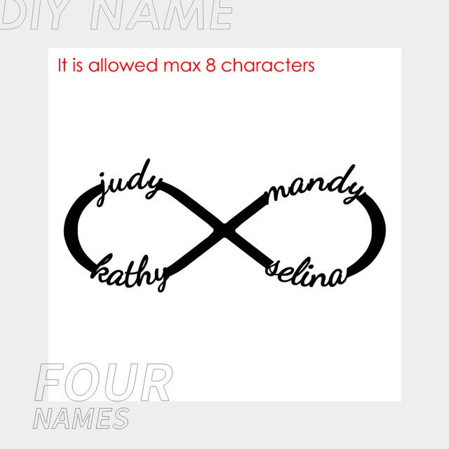 nowadaysfashion Customized Name Necklace Custom Personalized Letter Choker Necklace - MERGE.DAY.1.FREESTYLE