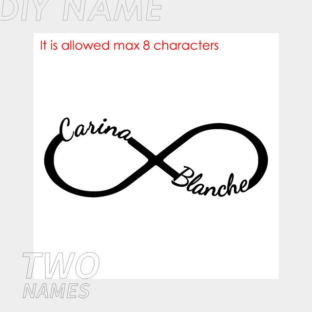 nowadaysfashion Customized Name Necklace Custom Personalized Letter Choker Necklace - MERGE.DAY.1.FREESTYLE