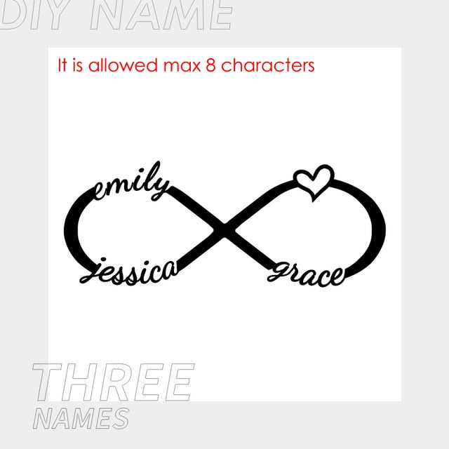 nowadaysfashion Customized Name Necklace Custom Personalized Letter Choker Necklace - MERGE.DAY.1.FREESTYLE