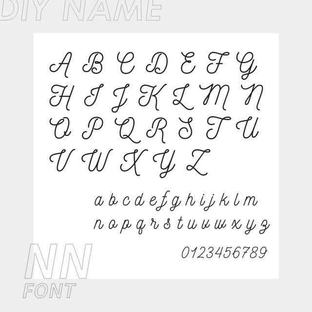 Customized 2 Name Ring for women Gold Personalized Letter - MERGE.DAY.1.FREESTYLE